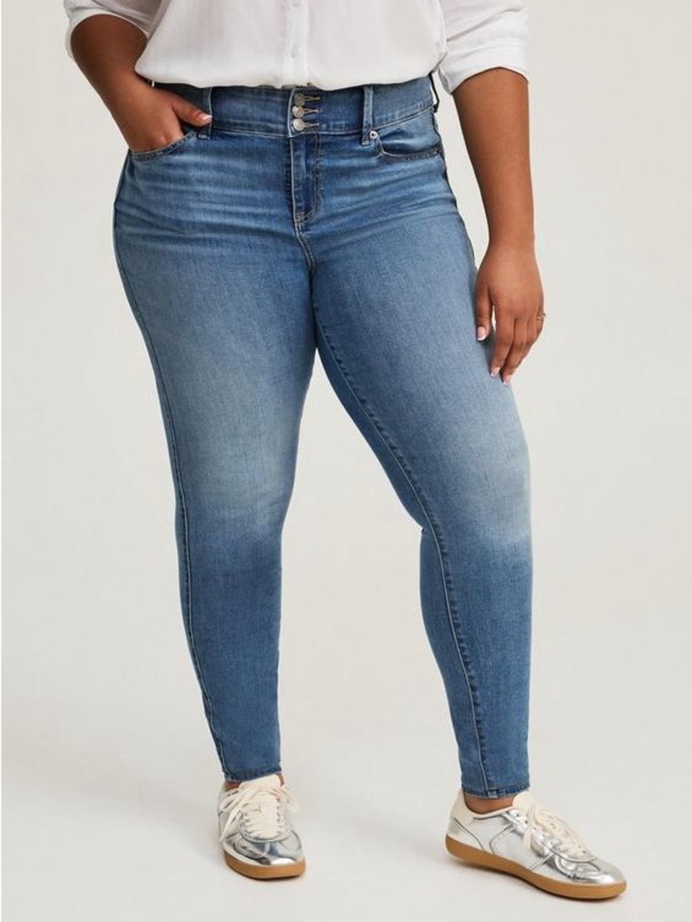 Torrid feel the fit super soft stretchy jegging skinny jeans
